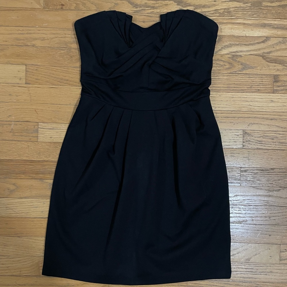 Little Black Strapless Dress